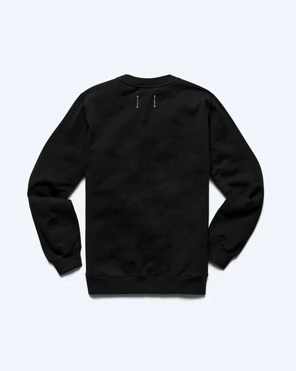 Black Heavyweight Fleece Standard Crewneck