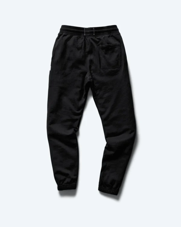 Black Lightweight Terry Standard Sweatpant