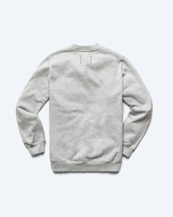 Heavyweight Fleece Standard Heather Grey Crewneck