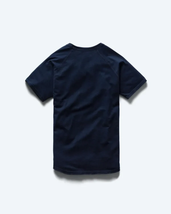 Lightweight Jersey Raglan Navy T-shirt