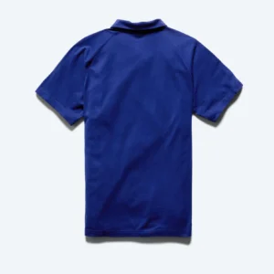 Lightweight Mineral Admiral Blue Polo