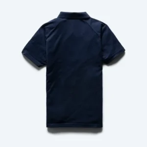 Lightweight Navy Jersey Polo