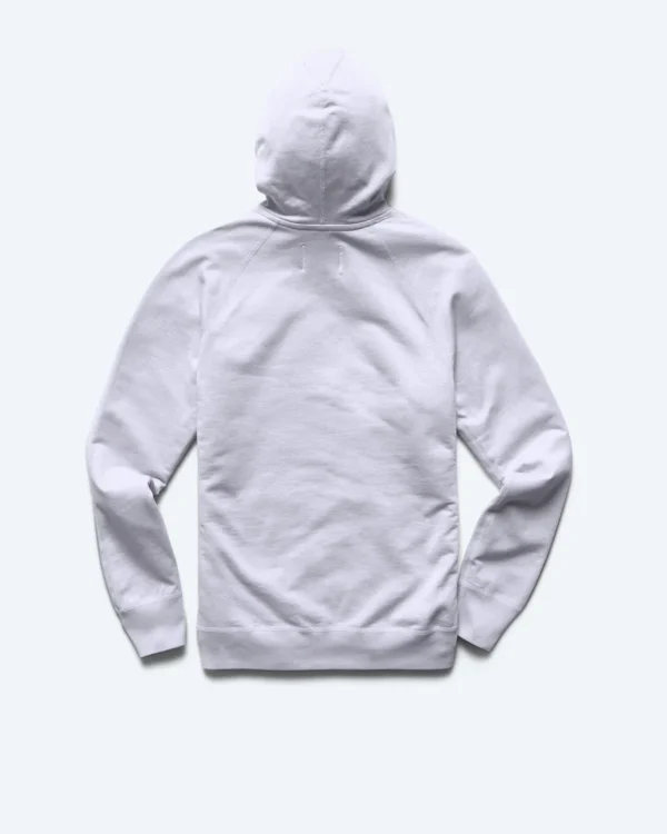 Lightweight Terry Slim Zip Taro Hoodie