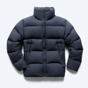 Matte Ripstop Training Camp Navy Puffer