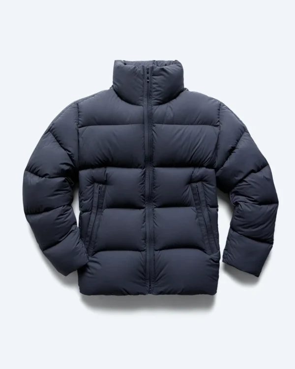 Matte Ripstop Training Camp Navy Puffer