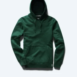 Midweight Terry Slim British Racing Green Hoodie