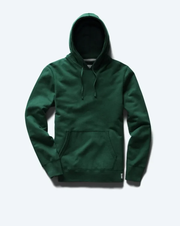 Midweight Terry Slim British Racing Green Hoodie