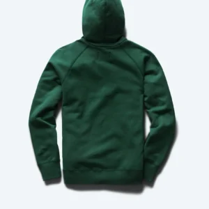 Midweight Terry Slim British Racing Green Hoodie