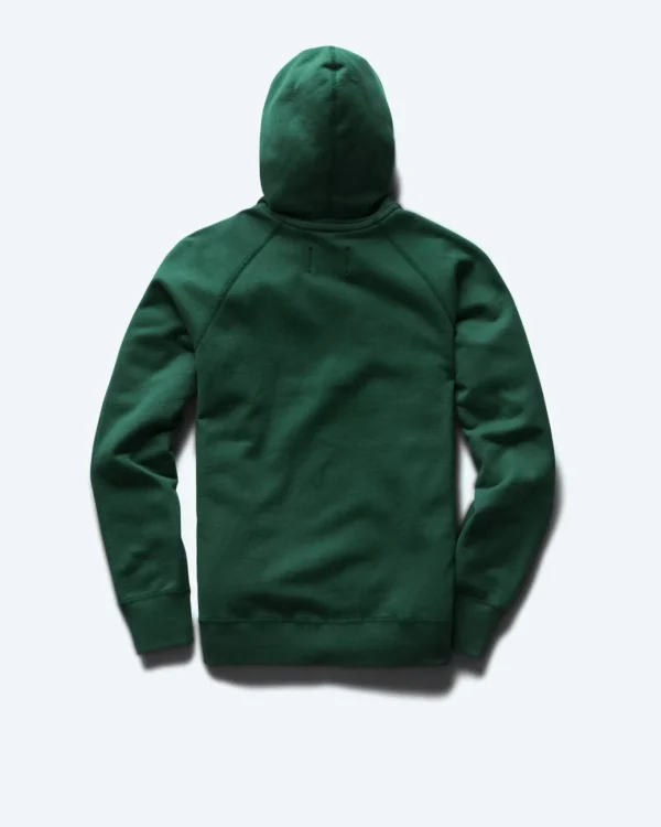 Midweight Terry Slim British Racing Green Hoodie