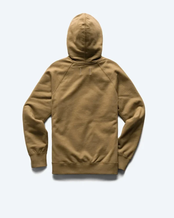 Midweight Terry Slim Heather Clay Hoodie