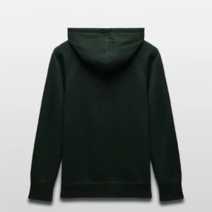 Midweight Terry Slim Petrol Hoodie