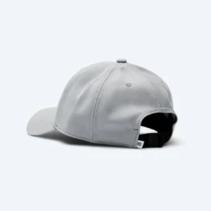 Monogram 6-Panel Grey Cap