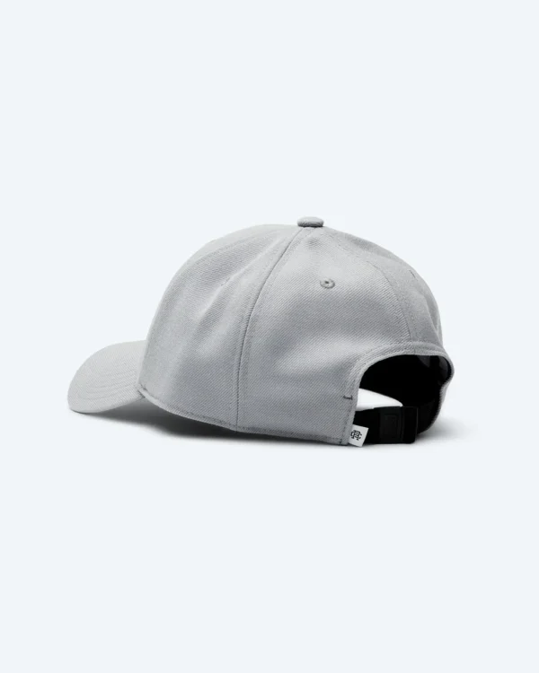 Monogram 6-Panel Grey Cap