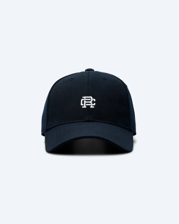 Monogram 6-Panel Navy Cap