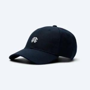 Monogram 6-Panel Navy Cap