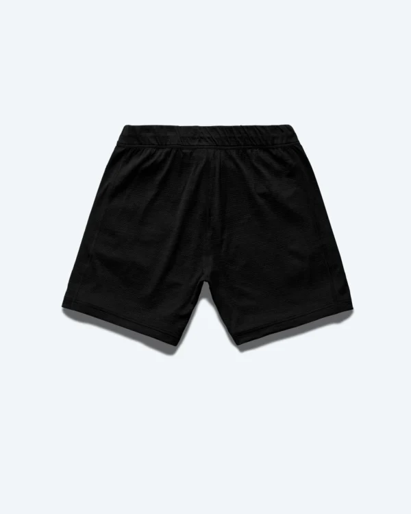 Solotex Mesh Tiebreak Heather Black Short