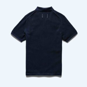 Supima Pique Ace Navy Polo